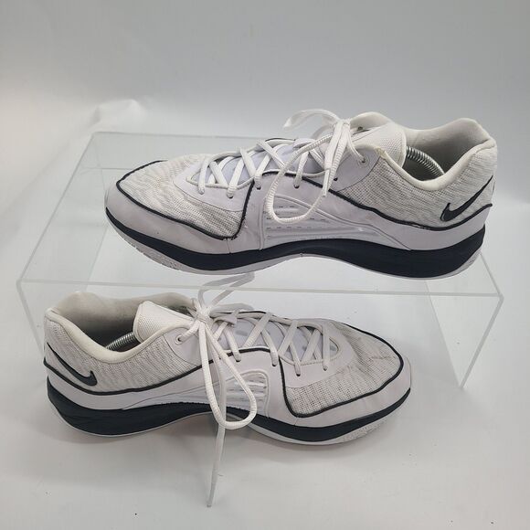 Nike KD 16 TB White Black Basketball Shoes Mens Kevin Durant DZ2927-100 US Sz 13 - Picture 3 of 11